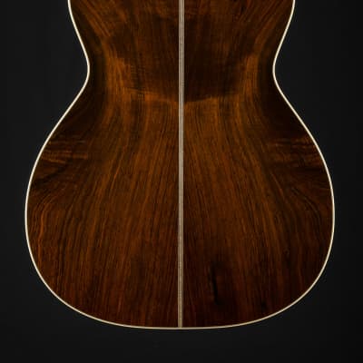 Santa Cruz 1934 OM Brazilian Rosewood and Adirondack Spruce with Wide Nut and Torch Inlay NEW image 5