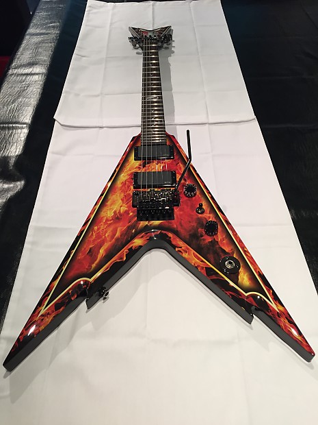 Dean Razorback V rzr v255 Dimebag Darrel | Reverb Australia