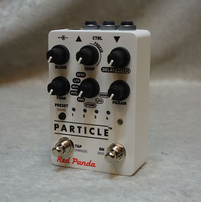 Red Panda Particle 2 granular delay/pitch shifting pedal Reverb