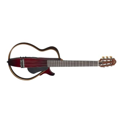 Yamaha SLG200N 6-Nylon String Silent Guitar (Right-Handed, Crimson Red Burst) image 3