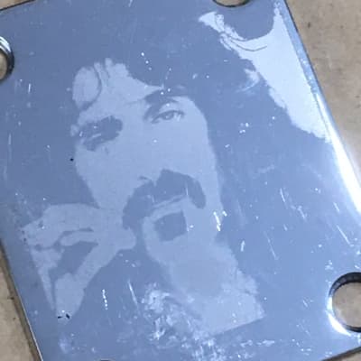 Vintage Custom Shop Deisgn Edition Aged Relic Tele Neck Plate Guitar Frank Zappa image 3