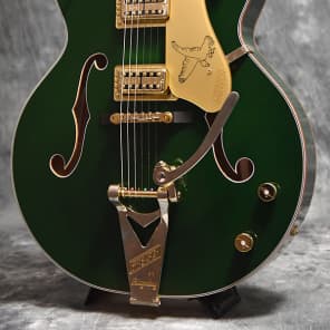 カホン　ココナッツブラウン×キャデラックグリーン　5 Gretsch G6136T-FSR Kenny Falcon Ken Yokoyama Cadillac Green