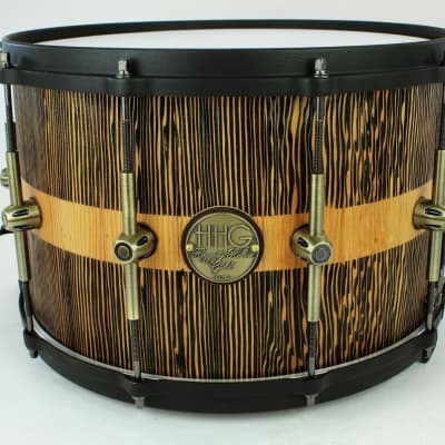 HHG drums 14x9 Reclaimed Douglas Fir Stave Snare Drum image 1