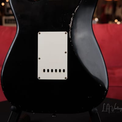 Mario Martin "Model S" Electric Guitar - Relic'd Black Finish & Arcane Pickups! image 9