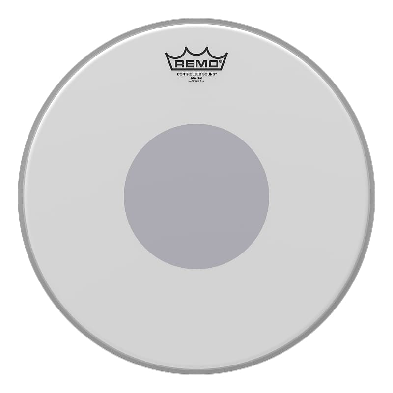 Remo 14" Controlled Sound Coated Drumhead w/Bottom Black Dot image 1