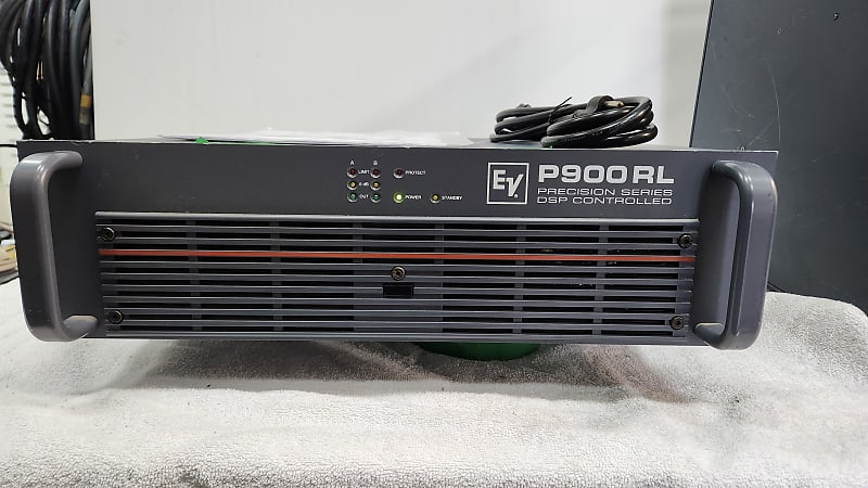 Electro/Voice (Dynacord) P-900 Power Amp 2 x 450 Watts 4Ω, Precision Series Power Amplifier ,In good condition, Made in Germany image 1