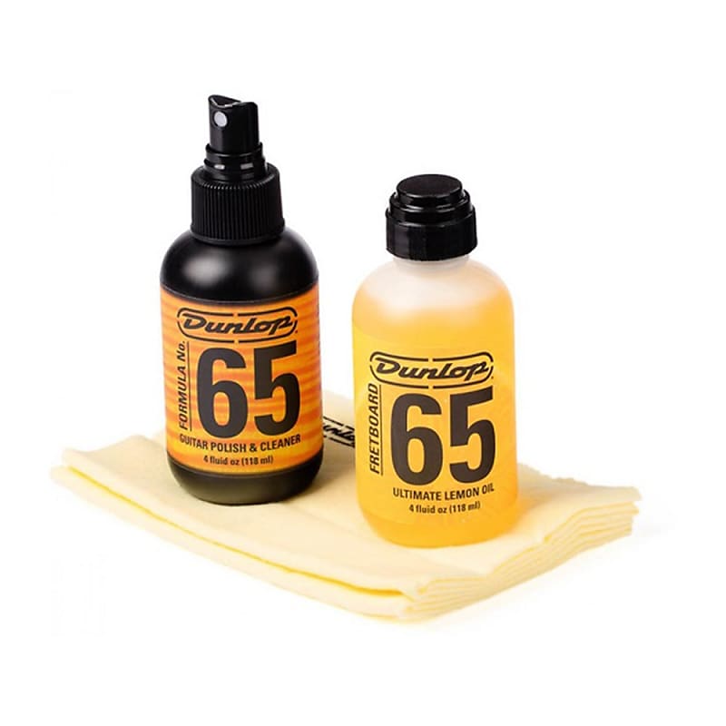 Dunlop 6503 System 65 Guitar & Bass Body & Fretboard Cleaning & Conditioning Kit image 1