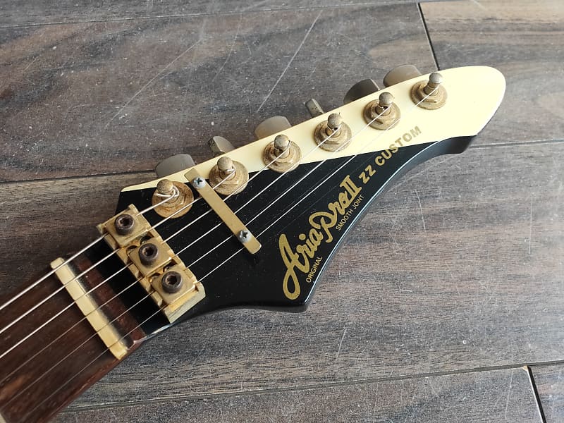 1983 Aria Pro II Japan ZZ-Custom Explorer MIJ Electric Guitar | Reverb
