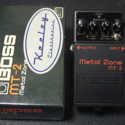Reverb.com listing, price, conditions, and images for boss-mt-2-metal-zone