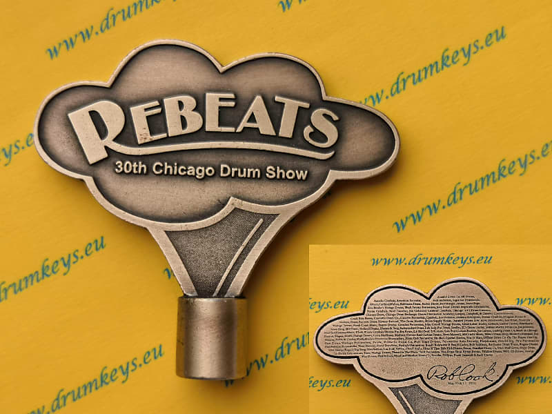 Rebeats 30th Chicago Drum Show 2020 brass patina image 1
