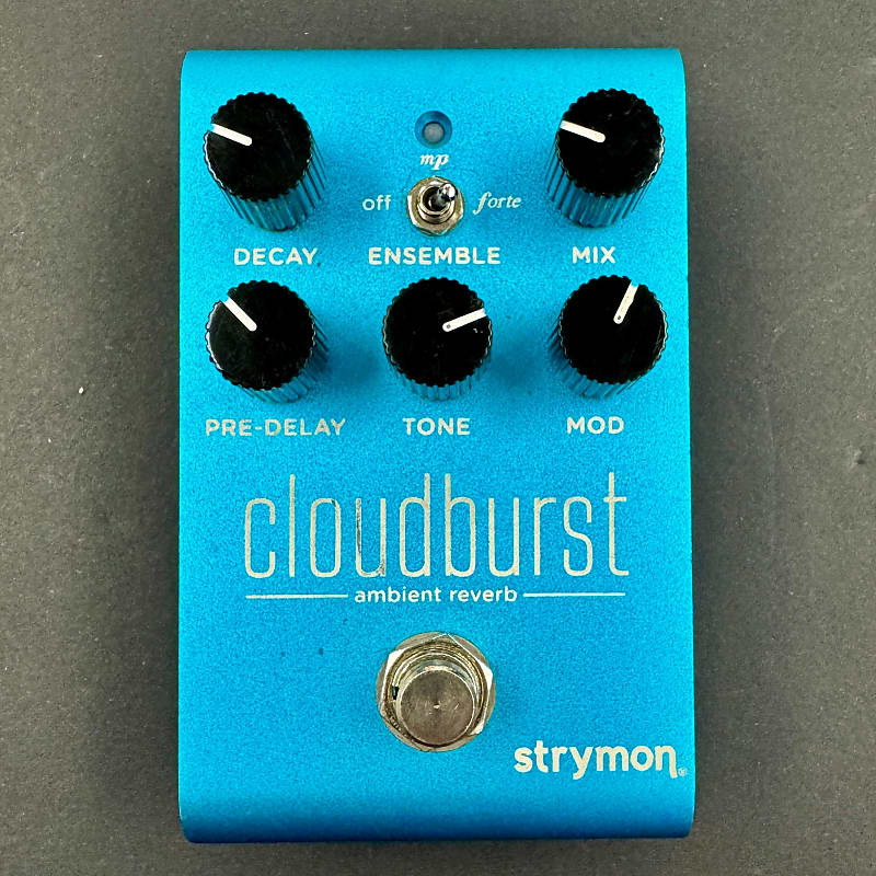 ギター Strymon Cloudburst Ambient Reverb Strymon Cloudburst Ambient Reverb Effects Pedal Blue