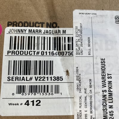 Fender Johnny Marr Signature Jaguar Metallic KO #V2211385 (8lbs, 14.5 oz) image 10