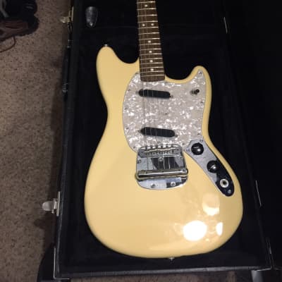 1991 Fender Mustang MG69 Vintage Reissue Electric Guitar | Reverb