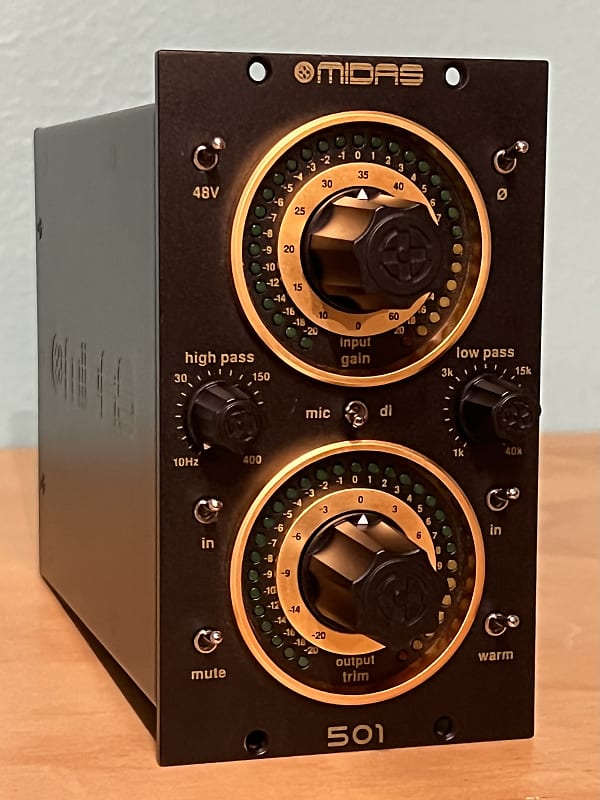 Midas 501 Microphone Preamp! | Reverb
