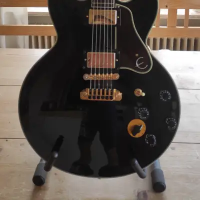 Epiphone BB King Lucille Ebony Semi Hollow 2010 Black | Reverb