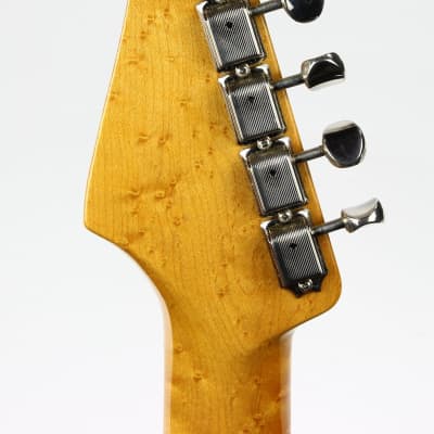 One-Of-A-Kind! 1991 Fender Custom Shop MASTERBUILT JW Black 1950's Stratocaster Reissue Electric Guitar | Aztec Gold, Lefty Strung Righty! j w image 14