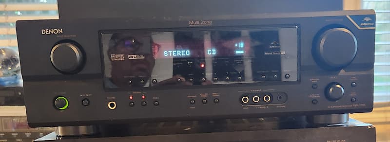 Denon Denon AVR-1706 7-channel home theater receiver 90s  			