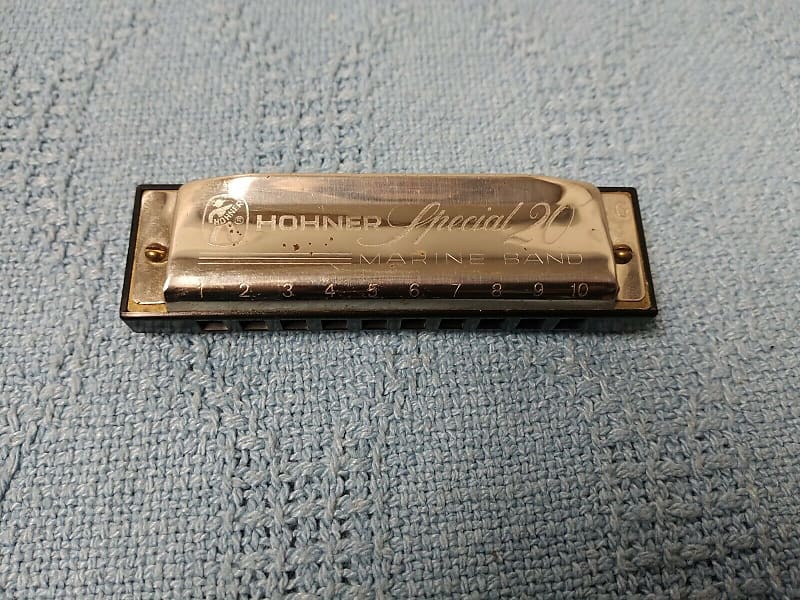 Vintage Hohner Special 20 Marine Band Harmonica Key of G Germany Tested  Working