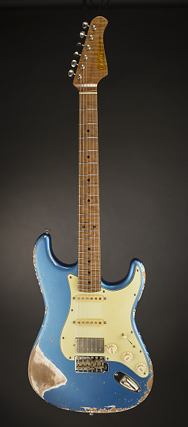 Xotic California Classic® XSC-2 Lake Placid Blue Heavy Aged