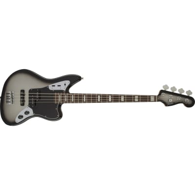 Fender Troy Sanders Mastodon Jaguar Bass - Silverburst w/ Rosewood Fingerboard image 3