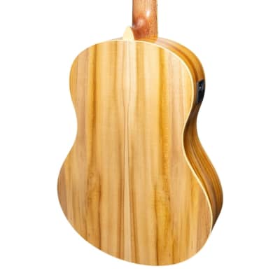 Martinez Full Size Student Classical Guitar Pack with Built In Tuner (Jati-Teakwood) image 6