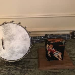 1920s Vintage Slingerland MayBell #24 Resonator Banjo Ukulele (1) - Nice Example - Video image 3