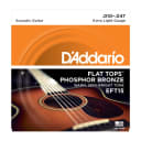 D'Addario EFT15 Ph Bronze Flat Tops Acoustic Guitar Strings ex light gauge 10-47