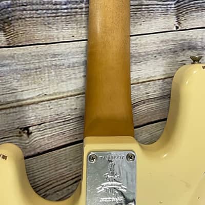 Fender 60th Anniversary Road Worn '60s Jazz Bass 2020 Olympic White image 13