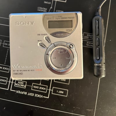 Sony Walkman MZ-N510 MiniDisc with remote & recording