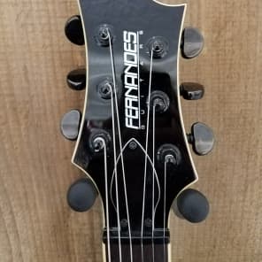 Fernandes Ravelle Steeler Black Seymour Duncan Pickups | Reverb