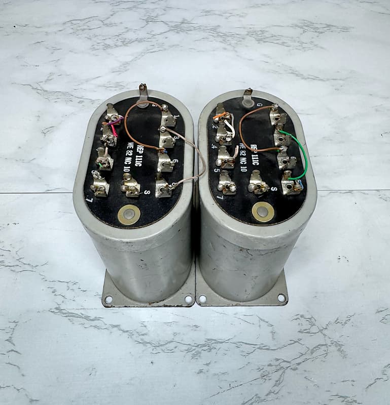 Western Electric REP 111C Matched Pair Line Transformers Western Electric REP 111C Matched Pair Line Transformers