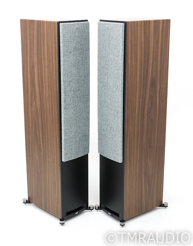 Elac Uni-Fi Reference UFR52 Floorstanding Speakers; Walnut Pair (Open Box) image 1