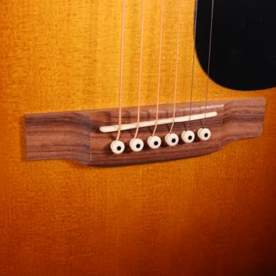 Martin X Series D-X2E Burst Solid Sitka Spruce / HPL Acoustic-Electric Guitar w/ Gig Bag image 6