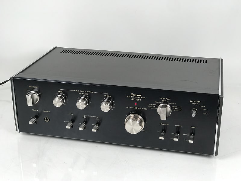 SANSUI サンスイ AU-5500 ビンテージ プリメインアンプ SANSUI サンスイ プリメインアンプ AU-5500 - メルカリ