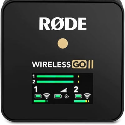 Rode Wireless GO II Black Dual Compact Wireless Microphone System image 2