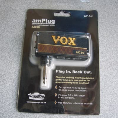 Vox amPlug AC30 Battery-Powered Guitar Headphone Amplifier 2007 - 2014 image 1