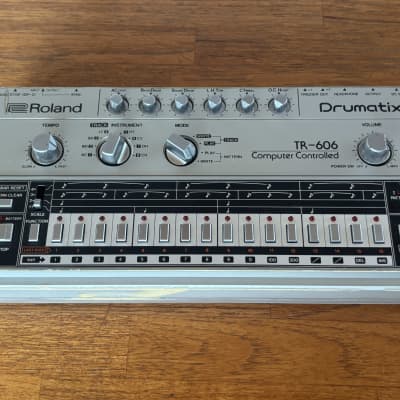 Roland TR-606 serviced & individual output mod installed