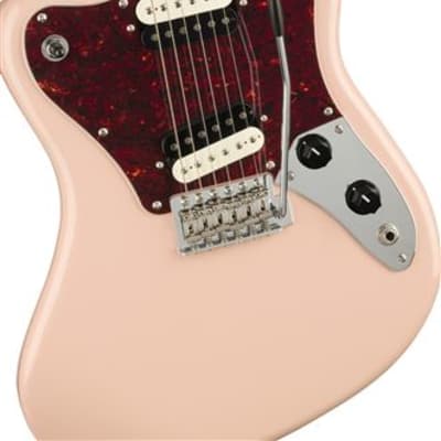 Squier Paranormal Super-Sonic Guitar Laurel Fingerboard Shell Pink