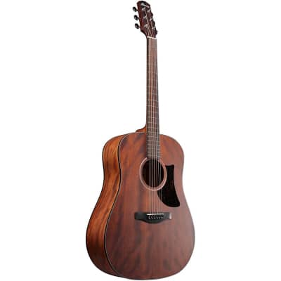 Ibanez AAD140 Advanced Acoustic Solid Top Dreadnought Guitar Open Pore Satin Natural image 3