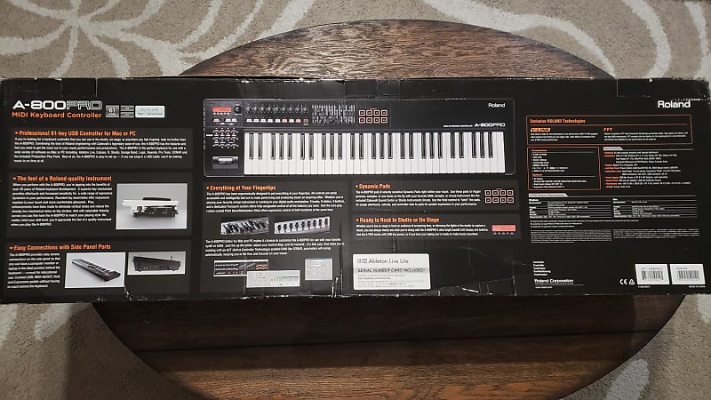 Roland A-800PRO 61-Key MIDI Keyboard Controller | Reverb