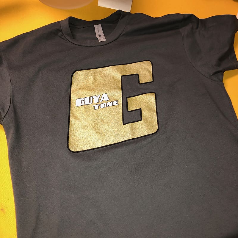 Guyatone T-Shirt, featuring vintage "G" logo, Next Level image 1