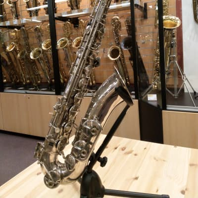 Schenkelaars Tenor Saxophone Nickel Plated | Reverb