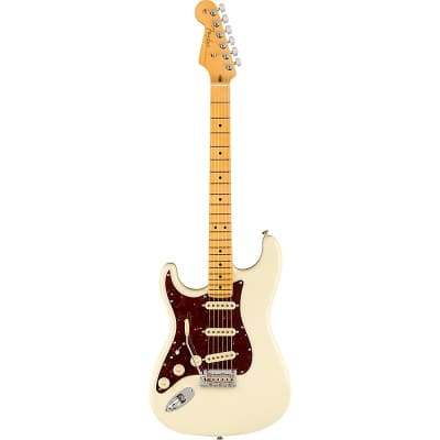 Fender AM Pro 11 Left Hand Stratocaster Olympic white image 2