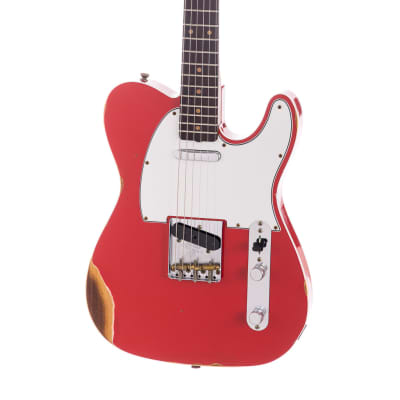 Fender Custom Shop 1960 Bound Telecaster Relic, Lark Custom - Hot Rod Red (992) image 6