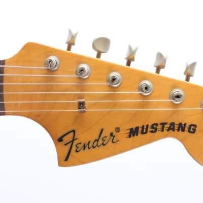 1990 Fender Mustang '69 Reissue vintage white image 5