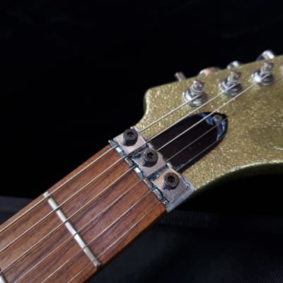 Edwards Esp Edwards E-LK-100DK Laputa Kouichi 2000'S - Gloss(gold Sparkle) image 7