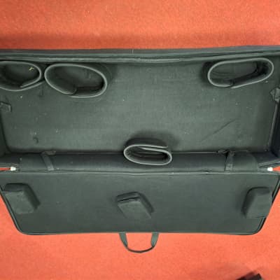Stagg KTC-128 Lightweight Keyboard Soft Case with Wheels 2020s - Black image 2