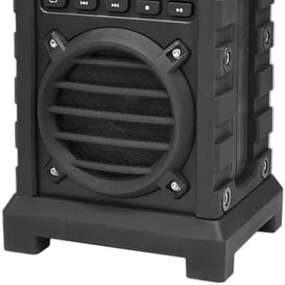 Pyle PWPBT250BK Rugged and Portable Bluetooth Speaker with FM