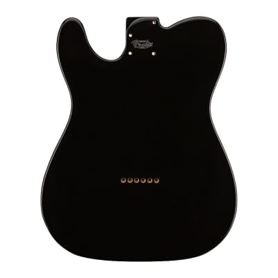 Fender Deluxe Series S/S/H Telecaster Alder Body (Black) image 2