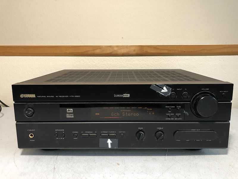 Yamaha HTR5560 Receiver HiFi Stereo 6.1 Channel Home Audio Reverb